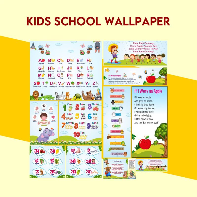Kids School Wallpaper