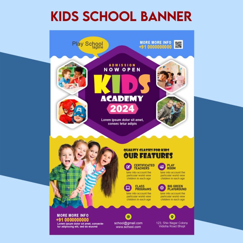 Kids School Poster