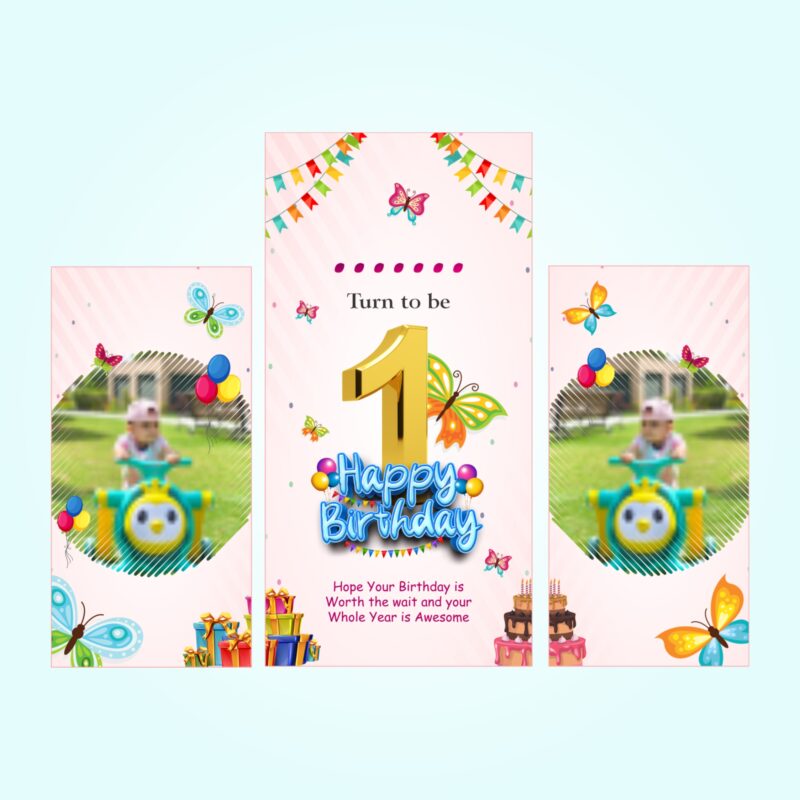 Kids Birthday  Theme Banner