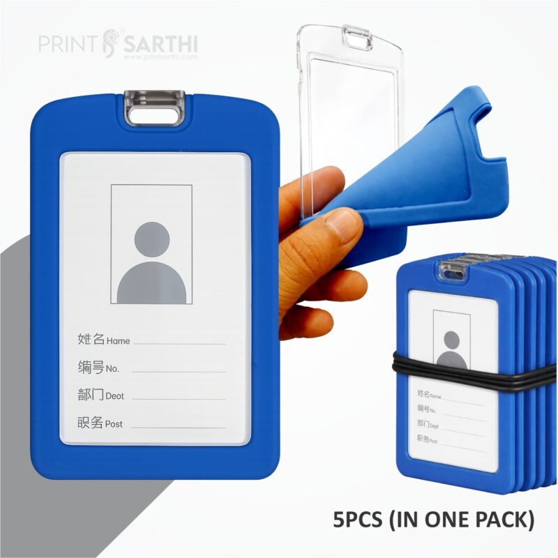 Silicone ID Card Single Side Holder
