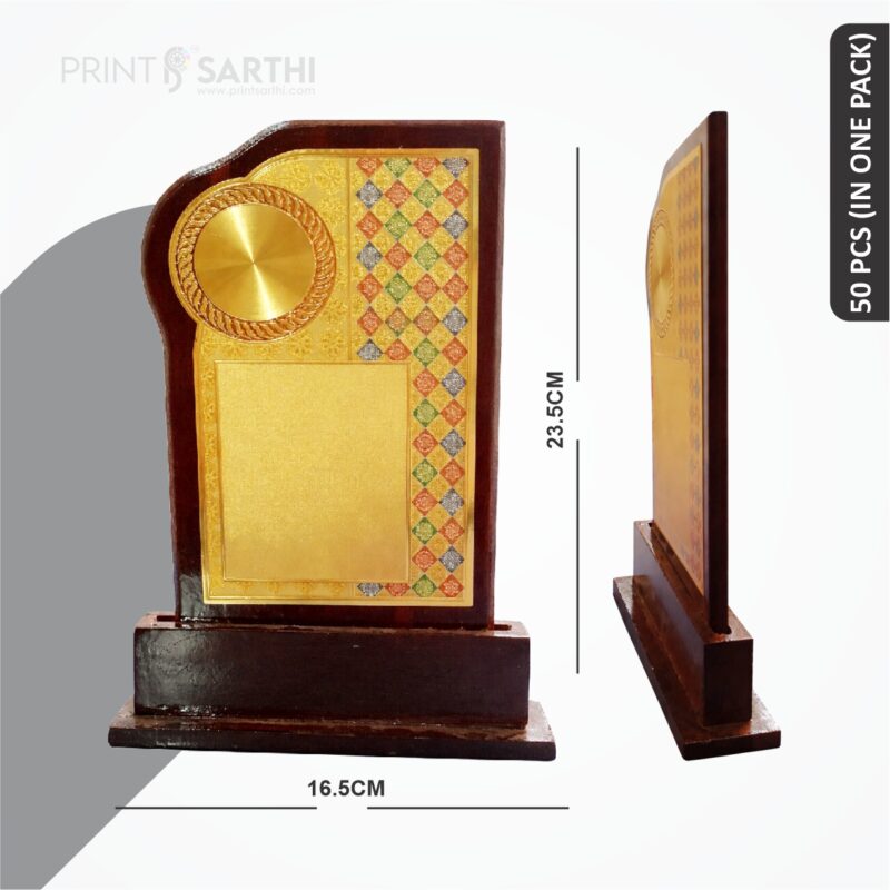 Wooden Shild/Momento/Trohpy for School/Sports/Academy/Office